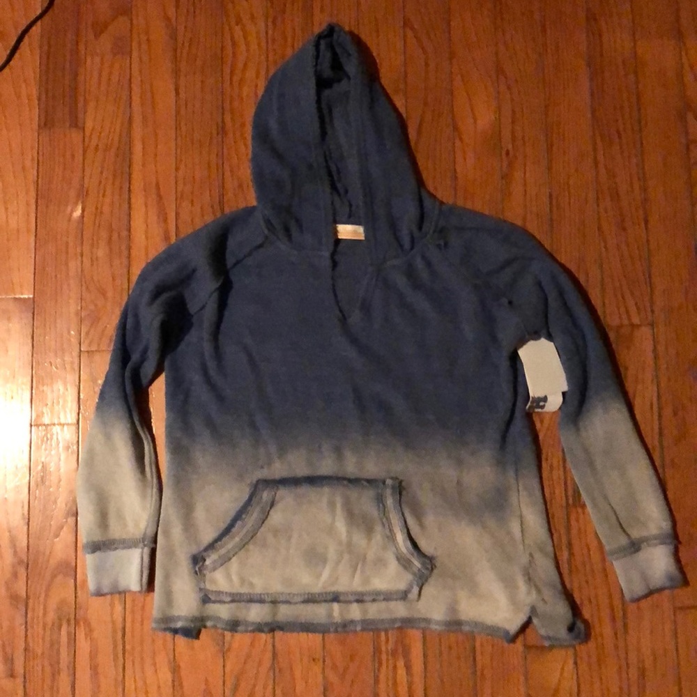 Girls vintage Havana ombré hoodie